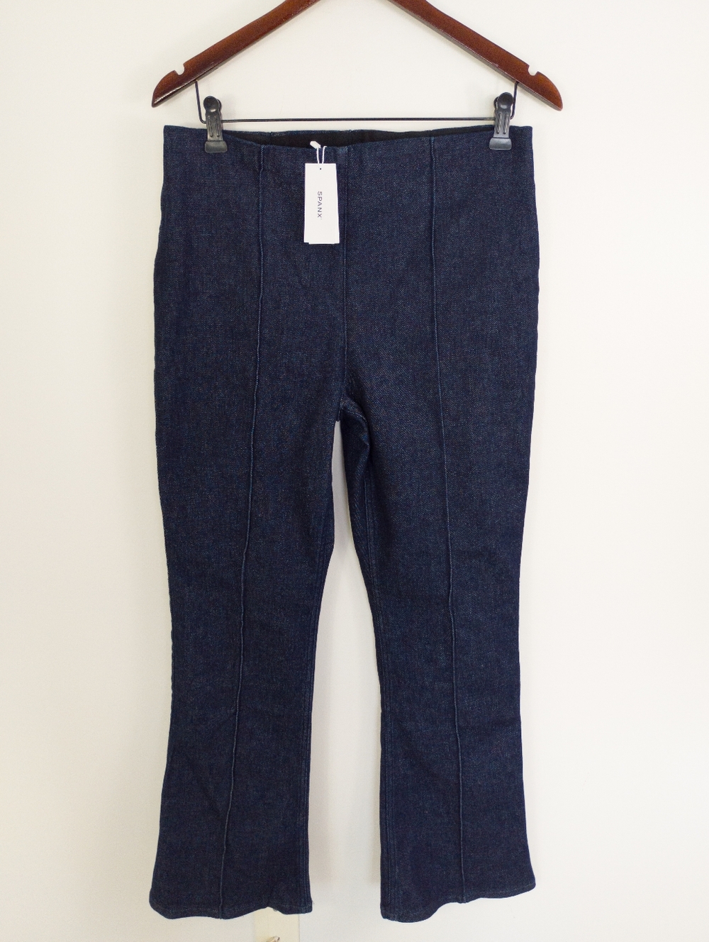 SPANXshape EveryWear Zero Waistband Demi Boot Micro Flare Jeans Raw Indigo Lp